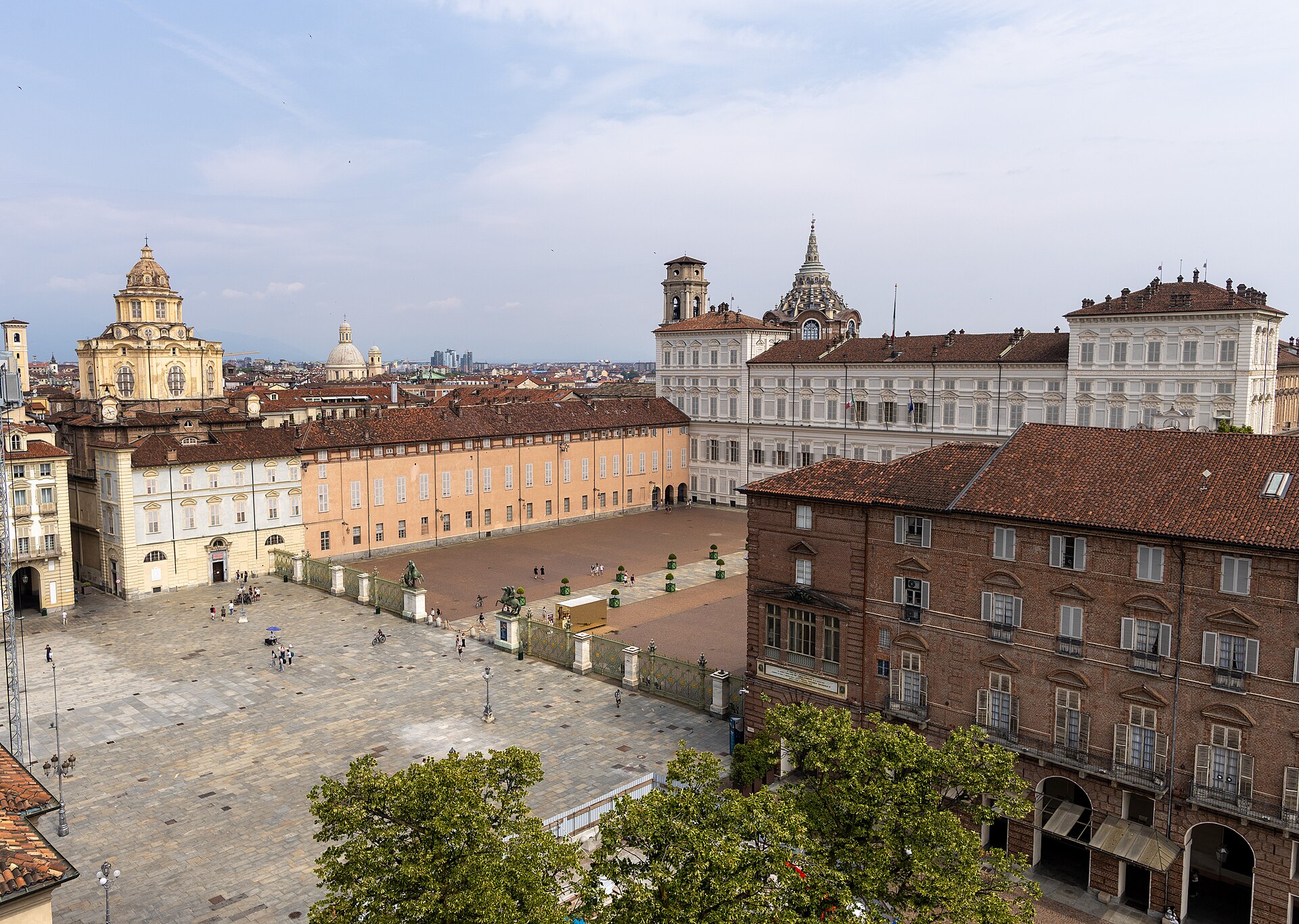Piazza Castello e Piazzetta Reale a Torino